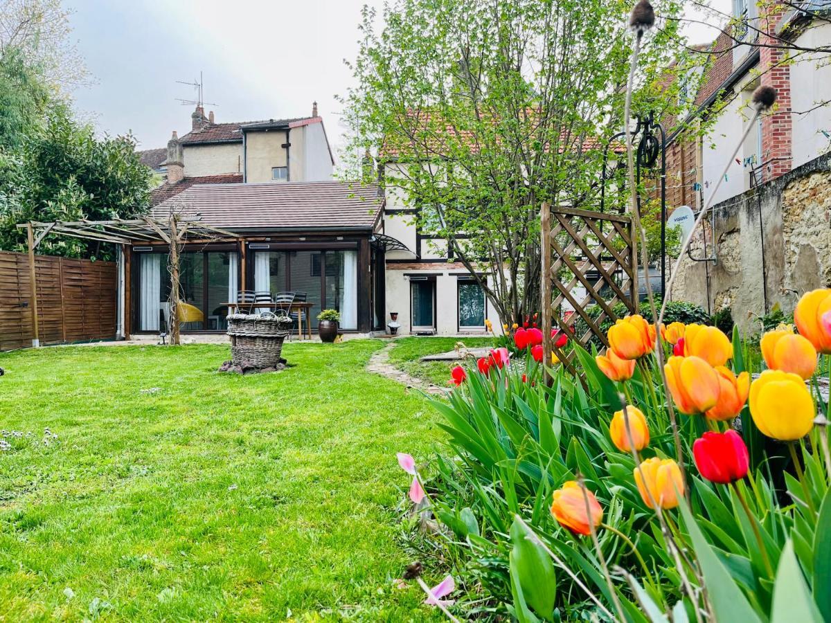 Au Petit Jardin Sezannais Villa เซซาน ภายนอก รูปภาพ